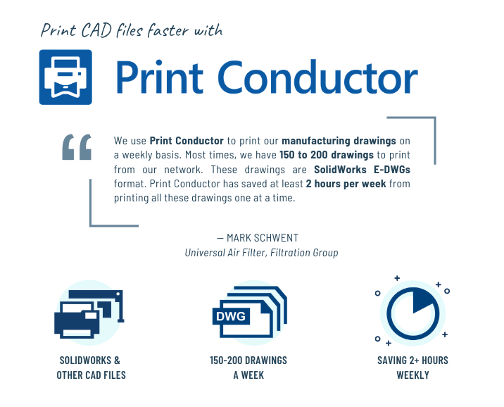 Batch Printing and Conversion of CAD Files