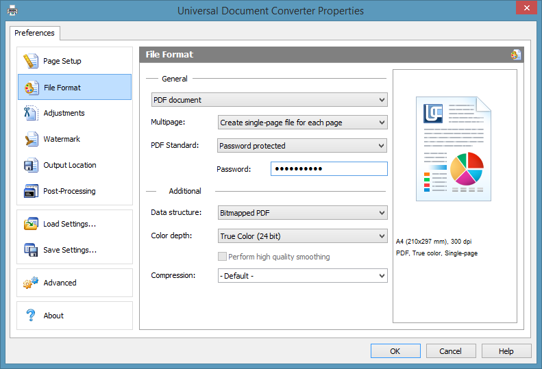 Save any printable file as PDF with Universal Document Converter