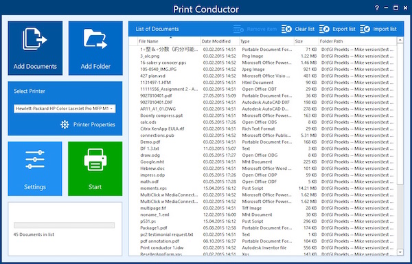 Print Conductor 5.0 Screenshot