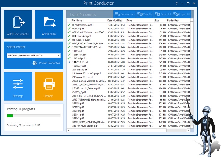 Globus duft blanding Print Conductor 5.2: level-up in PDF printing automation - fCoder